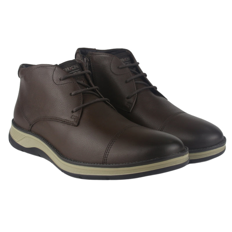 Botin Ferracini Hombre 5542 Fluence Café Claro Casual