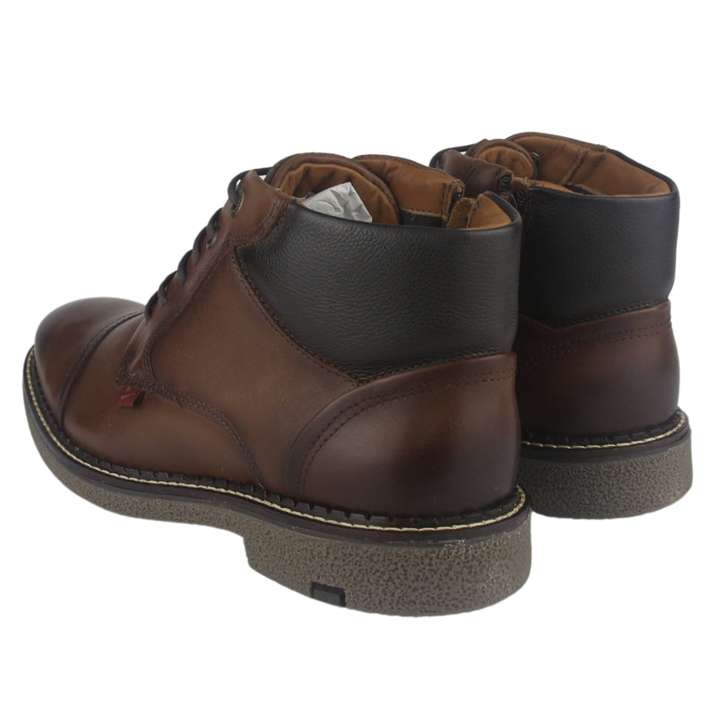 Botin Ferracini Hombre 9721 Almada Café Casual