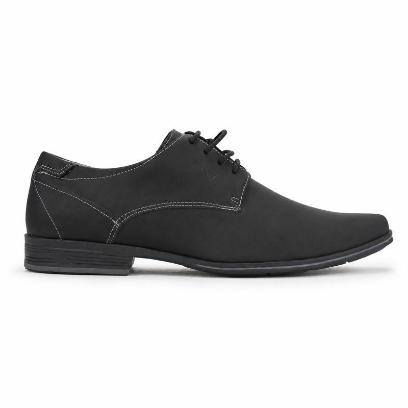 Zapato Negro Hombre Casual Ferracini 3044