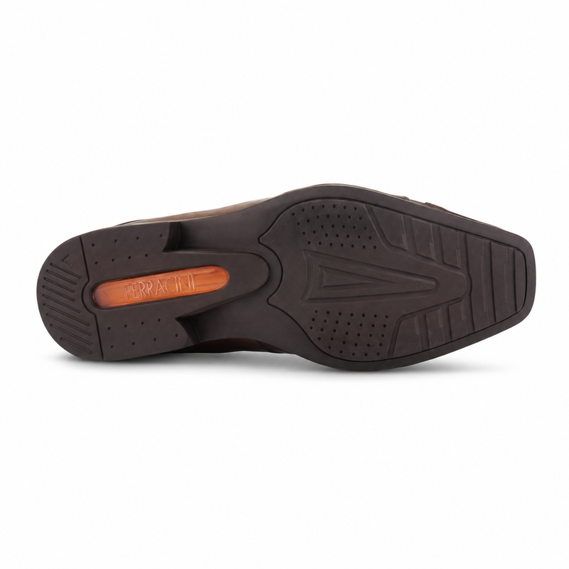 Zapato Café Hombre Casual Ferracini 4607