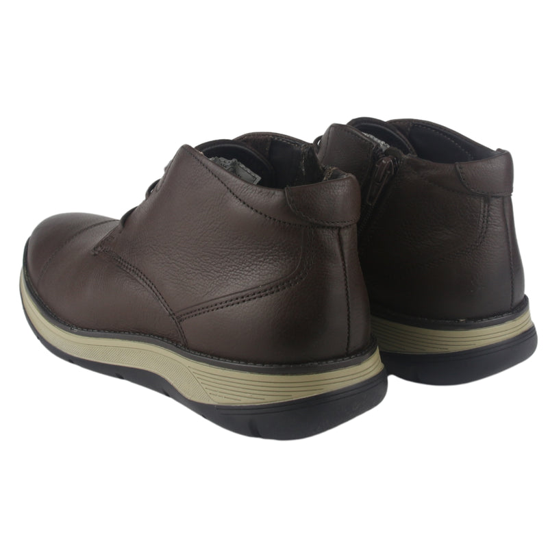 Botin Ferracini Hombre 5542 Fluence Café Claro Casual