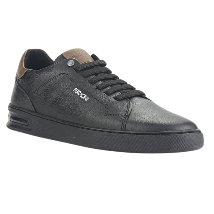 Zapatilla Ferracini Hombre 1826 N Preto Casual