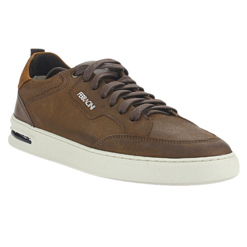 Zapatilla Ferracini Hombre 1827 Titan Café Casual
