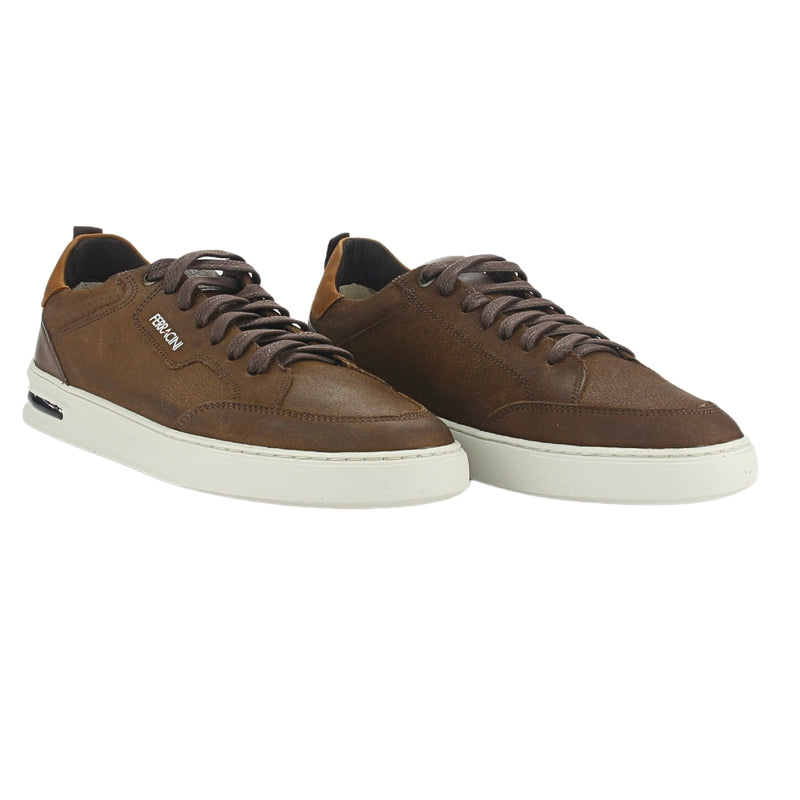 Zapatilla Ferracini Hombre 1827 Titan Café Casual
