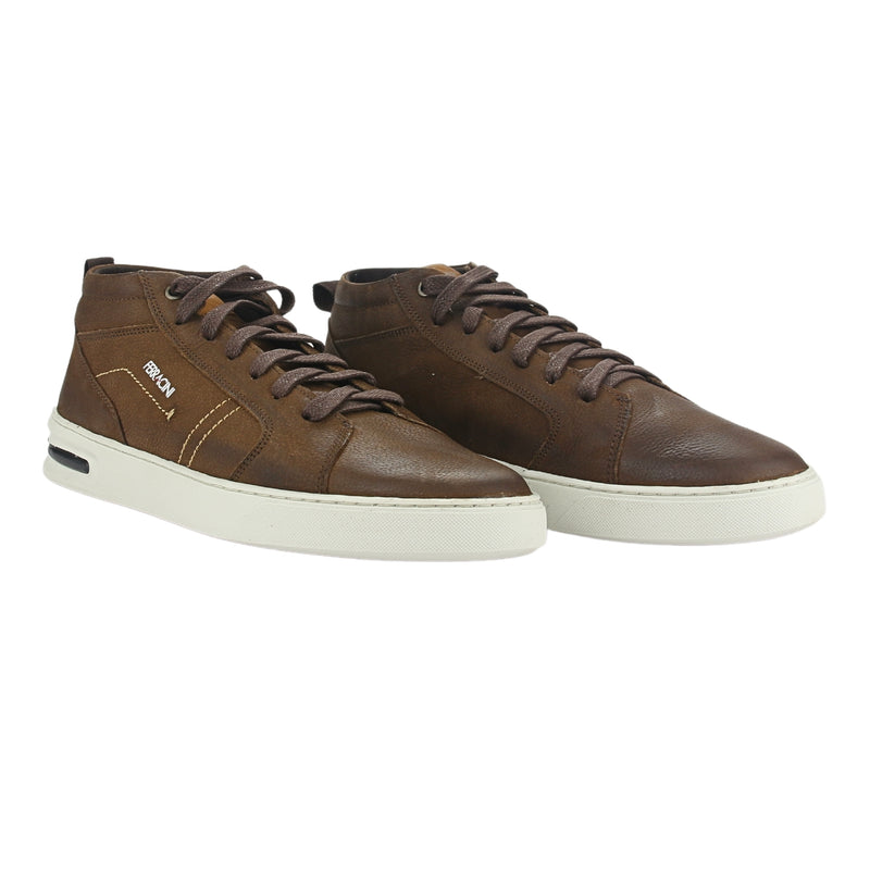 Zapatilla Ferracini Hombre 1828 Titan Café Casual