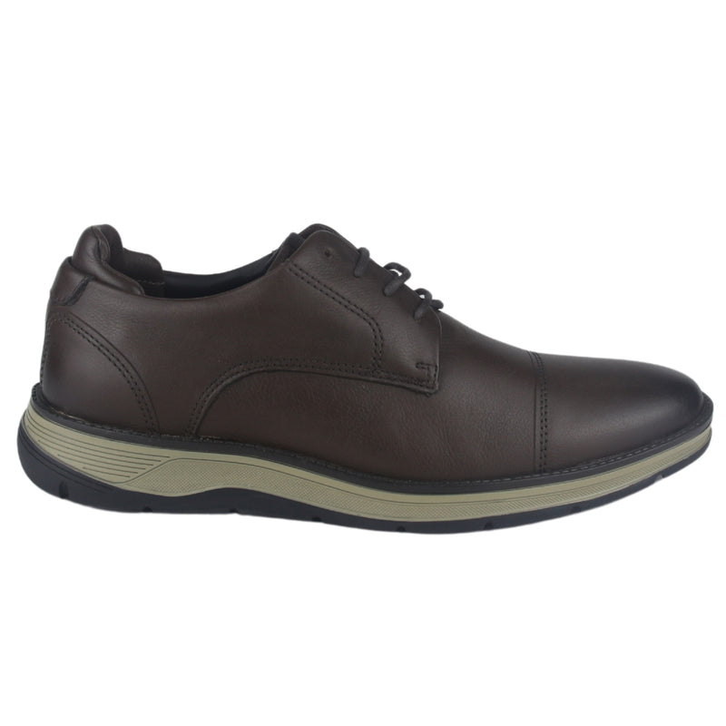 Zapato Ferracini Hombre 5541 Fluence Café Oscuro Casual