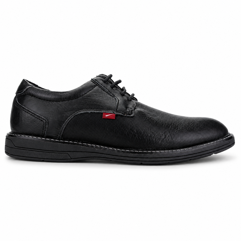 Zapato Ferracini Hombre 6152 Kingston Negro/Negro Casual