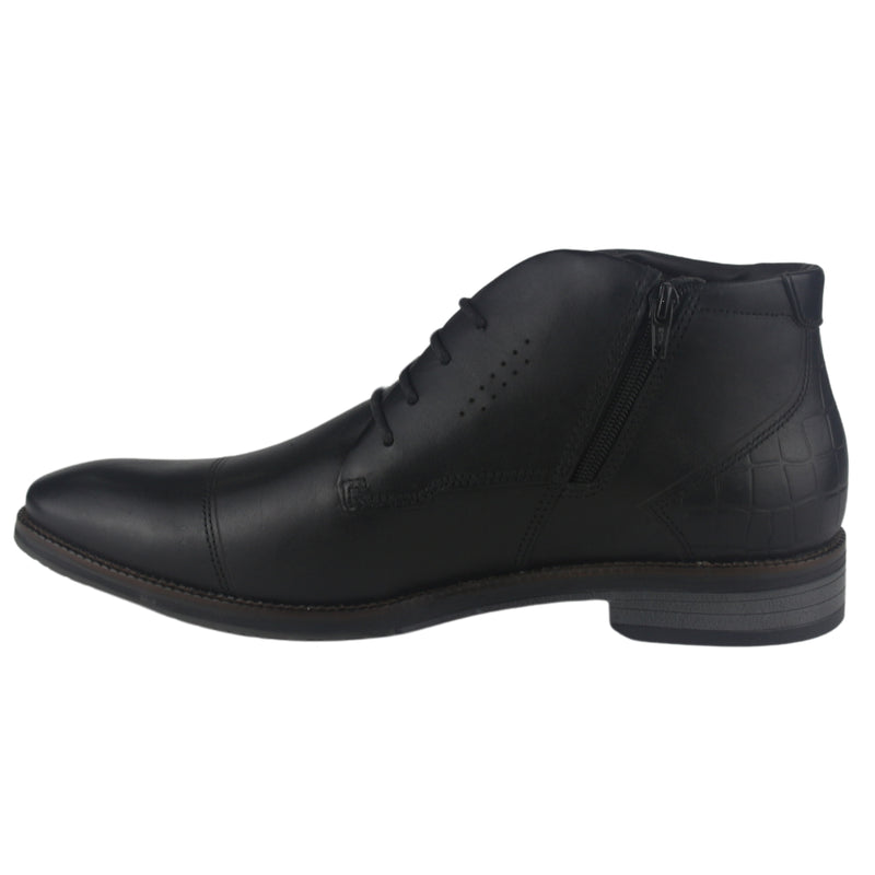 Botin Ferracini Hombre 3942 Bentley Negro Casual