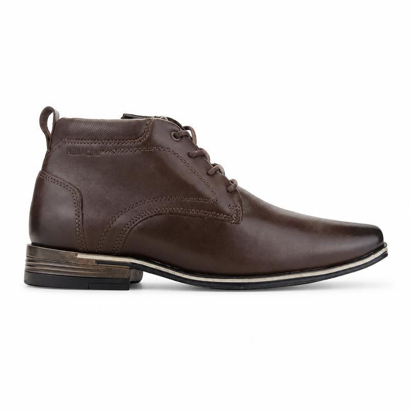 Botín Café Hombre Casual Ferracini Munique 3363