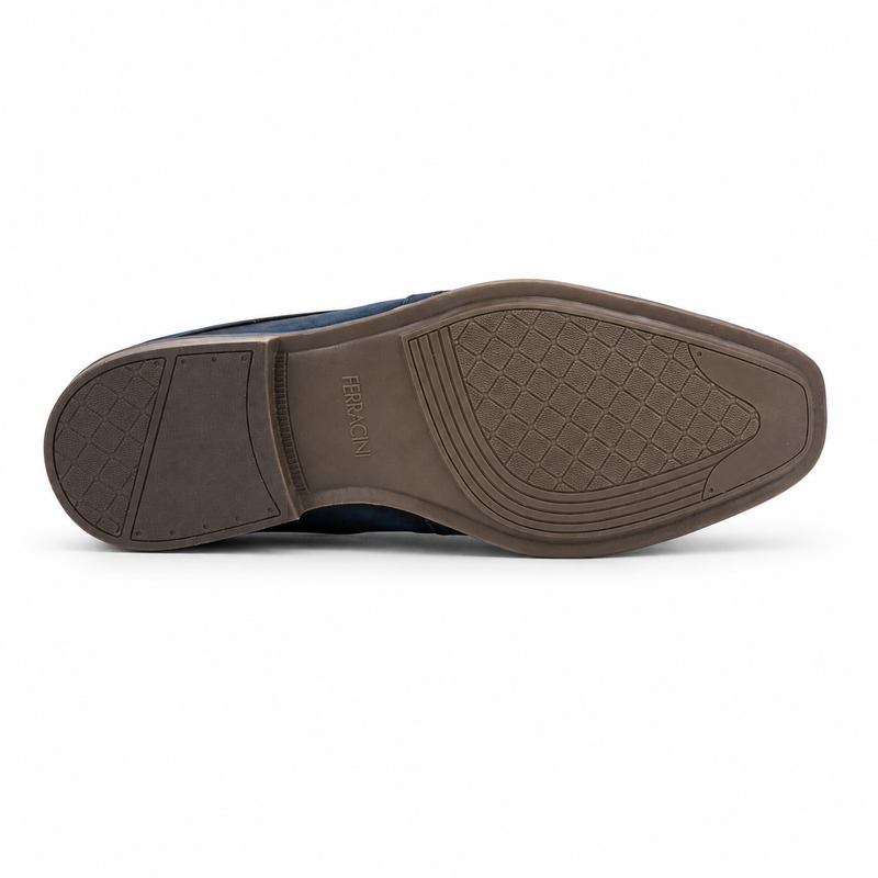 Zapato Azul Hombre Casual Ferracini 5227