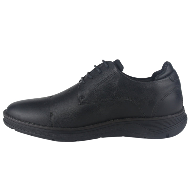 Zapato Ferracini Hombre 5541 Fluence Negro Matte Casual