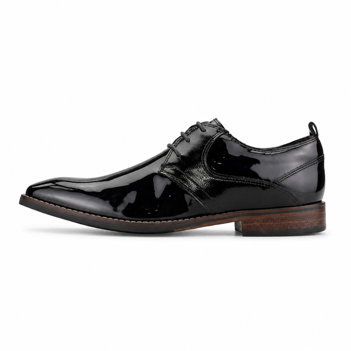 Zapato Ferracini Hombre 5659 Caravaggio Negro Charol Casual