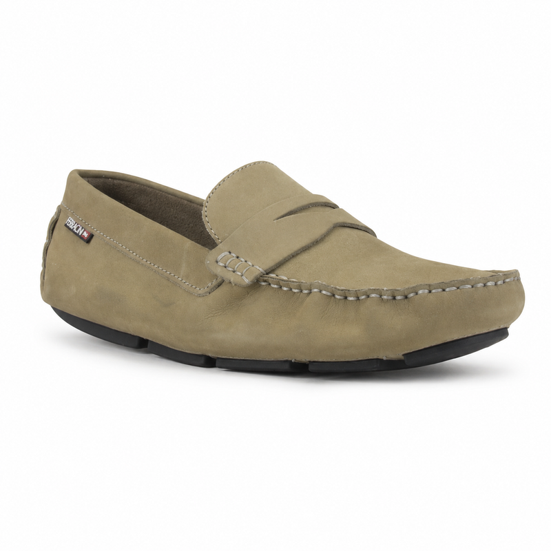 Mocasin Blanco Hombre Casual Ferracini 2770