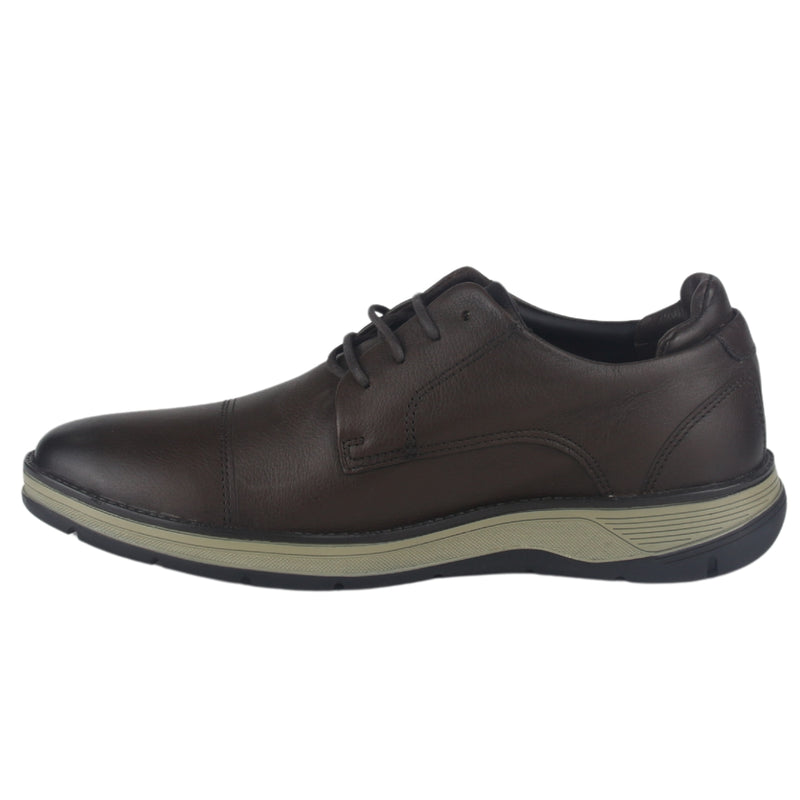 Zapato Ferracini Hombre 5541 Fluence Café Oscuro Casual