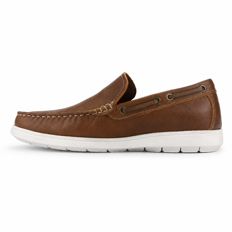Mocasin Café Hombre Casual Ferracini 4951