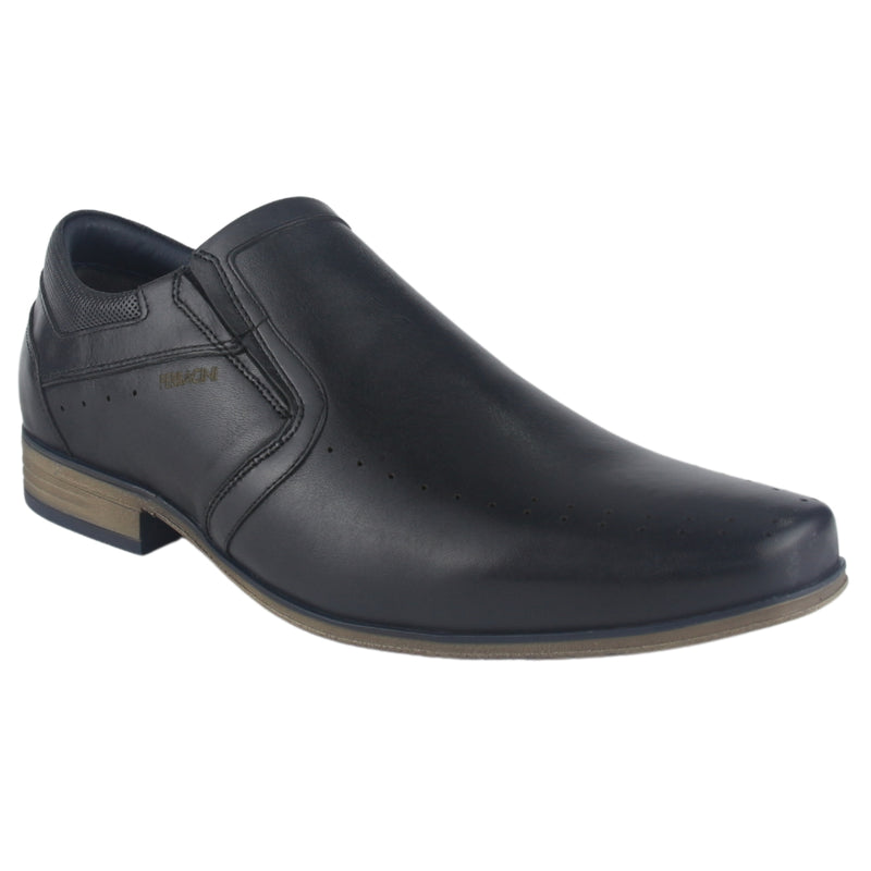 Zapato Ferracini Hombre 6072 Derby Negro Matte Casual