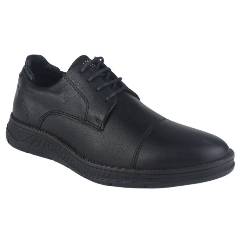Zapato Ferracini Hombre 5541 Fluence Negro Matte Casual