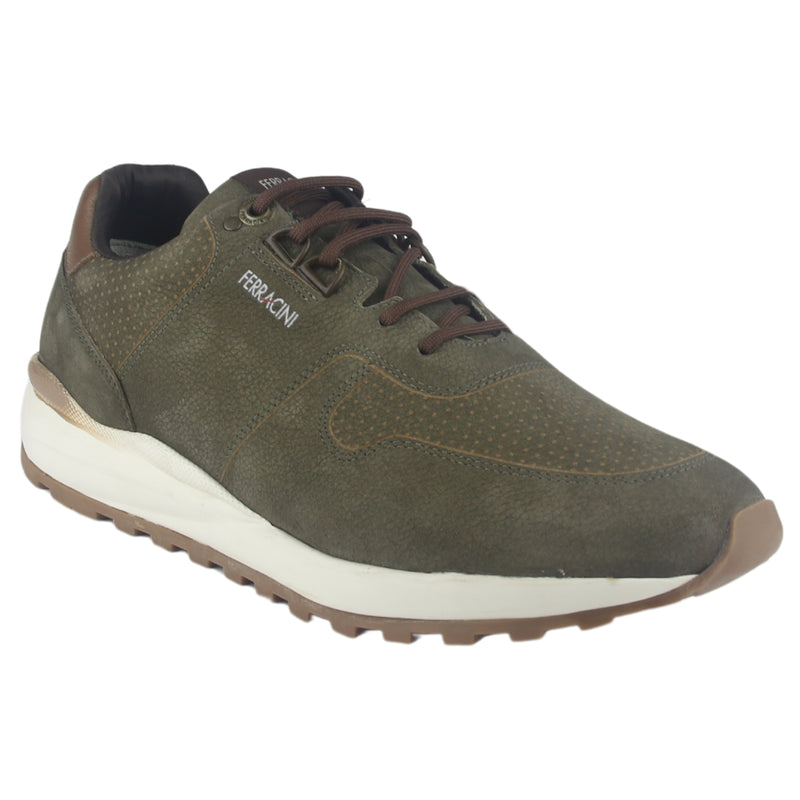 Zapatilla Ferracini Hombre 9357 Dark Oliva Casual
