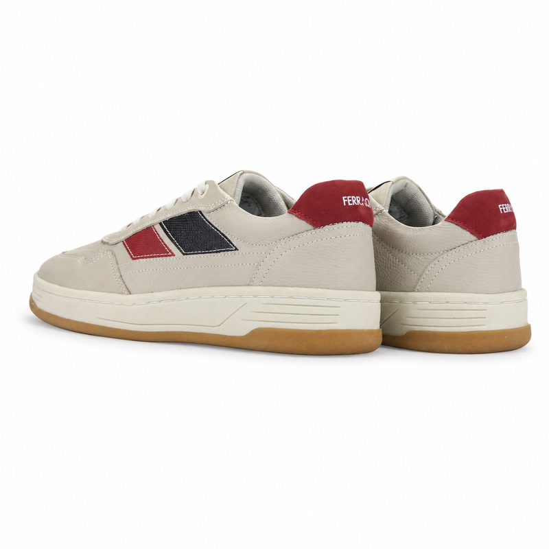 Zapatilla Beige Hombre Urbano Ferracini Jax 8766