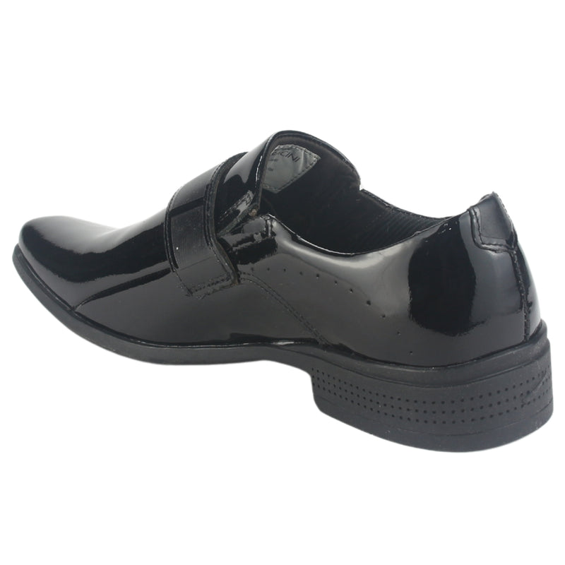 Zapato Ferracini Hombre 4373 Frankfurt Negro Charol Casual