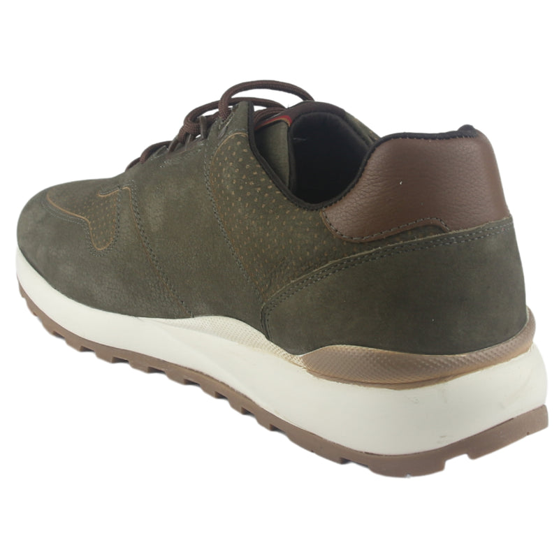 Zapatilla Ferracini Hombre 9357 Dark Oliva Casual