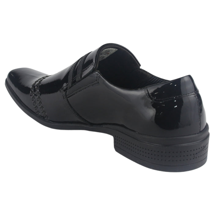 Zapato Ferracini Hombre 4349 Frankfurt Negro Charol Casual