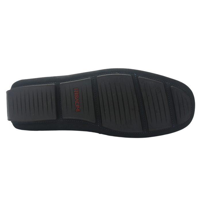 Mocasin Ferracini Hombre 2774 Mali Azul Marino Casual