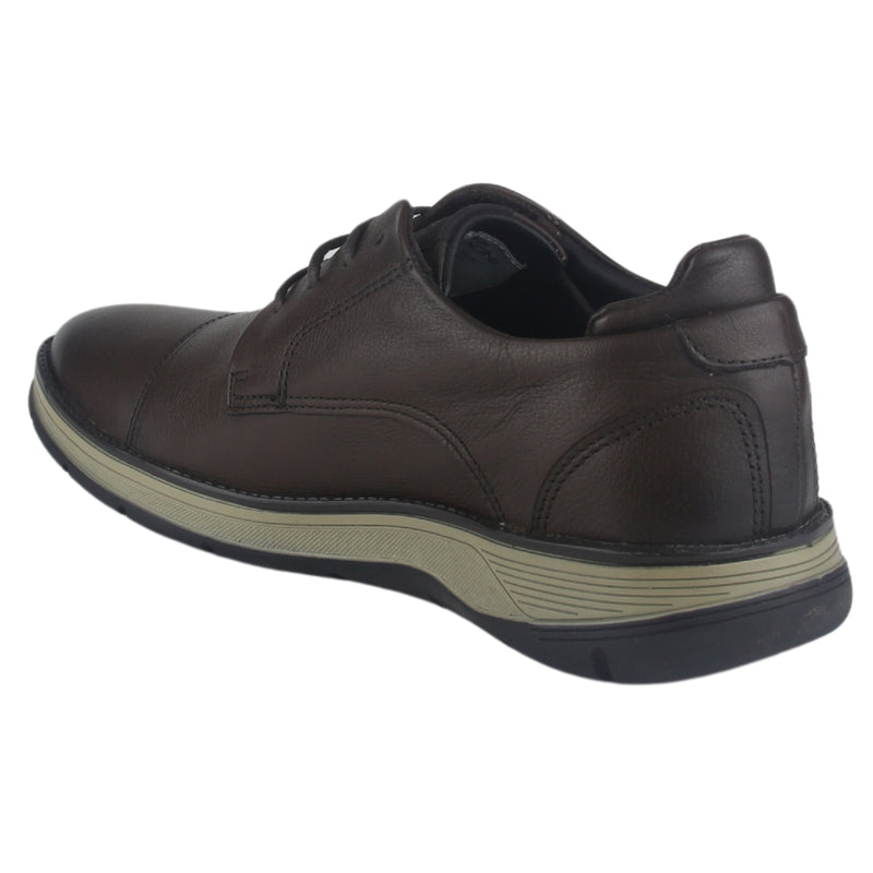 Zapato Ferracini Hombre 5541 Fluence Café Oscuro Casual