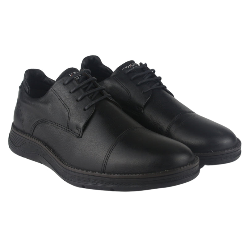 Zapato Ferracini Hombre 5541 Fluence Negro Matte Casual