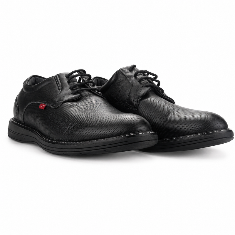 Zapato Ferracini Hombre 6152 Kingston Negro/Negro Casual