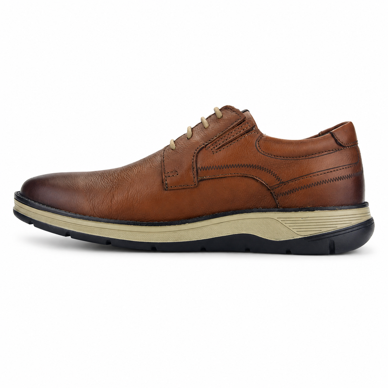 Zapato Ferracini Hombre 5540 Fluence Café Casual