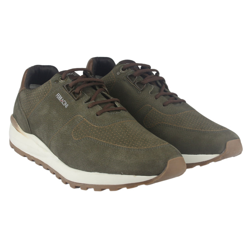 Zapatilla Ferracini Hombre 9357 Dark Oliva Casual