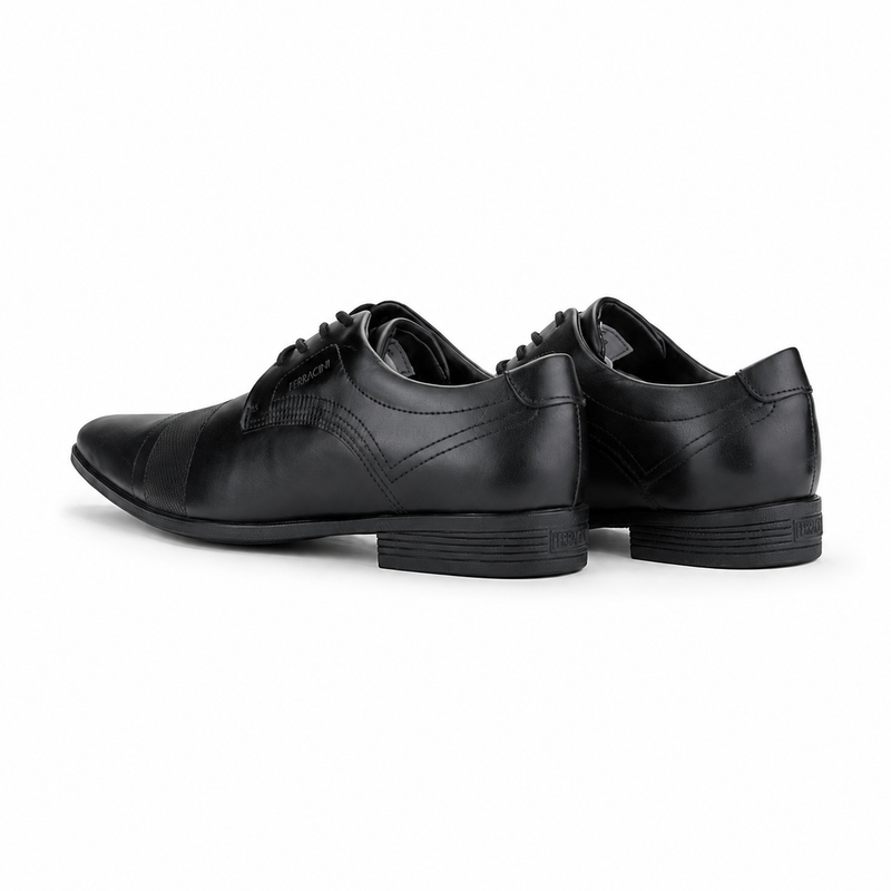 Zapato Ferracini Hombre 4085 Liverpool Negro Casual