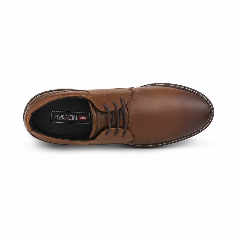 Zapato Café Hombre Casual Ferracini 3301