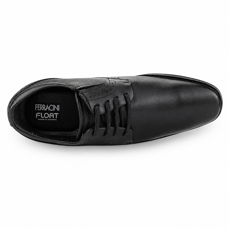 Zapato Negro Hombre Casual Ferracini Munique 3361