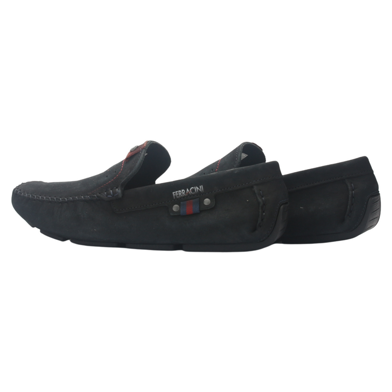 Mocasin Ferracini Hombre 2774 Mali Azul Marino Casual