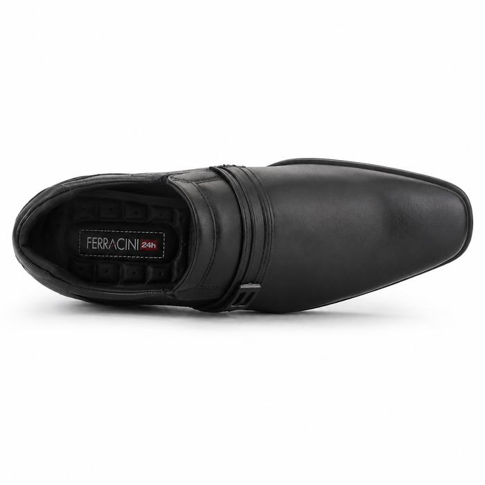 Zapato Negro Hombre Casual Ferracini 5053