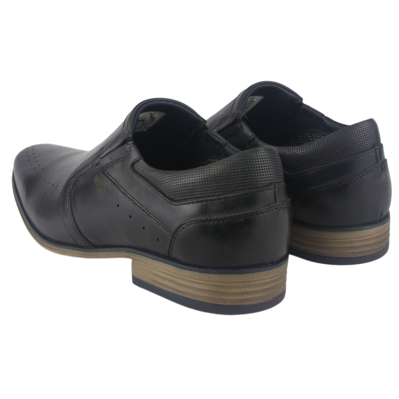 Zapato Ferracini Hombre 6072 Derby Negro Matte Casual