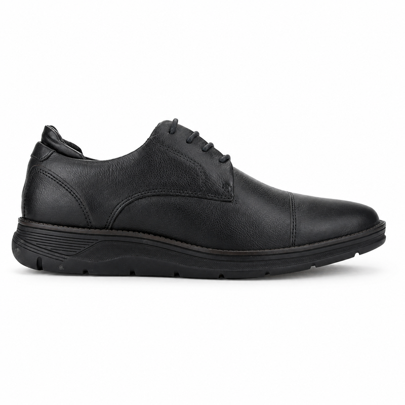 Zapato Ferracini Hombre 5541 Fluence Negro Matte Casual