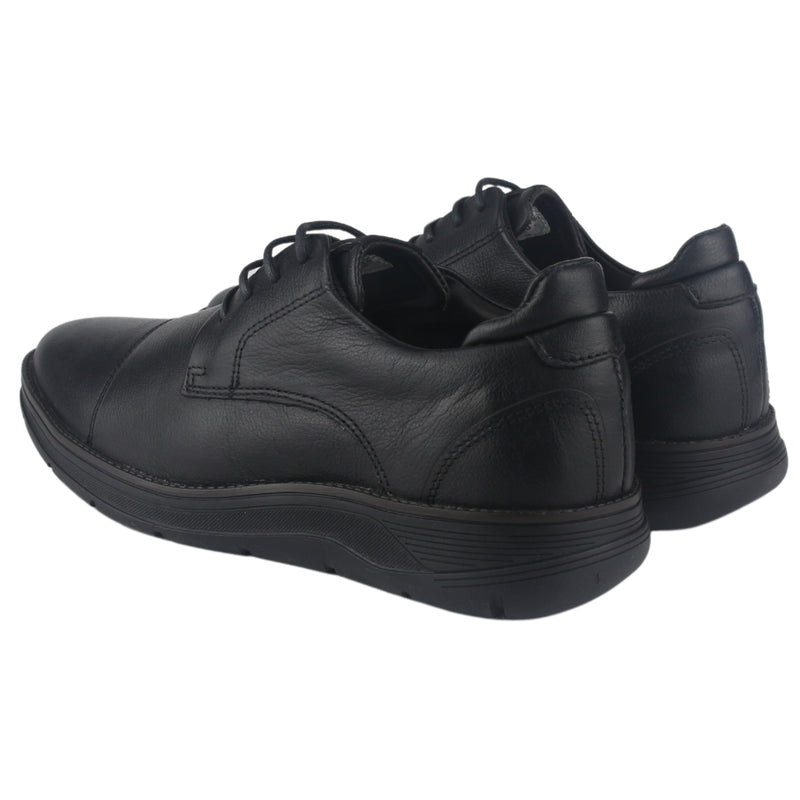 Zapato Ferracini Hombre 5541 Fluence Negro Matte Casual