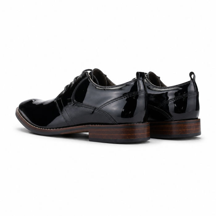 Zapato Ferracini Hombre 5659 Caravaggio Negro Charol Casual