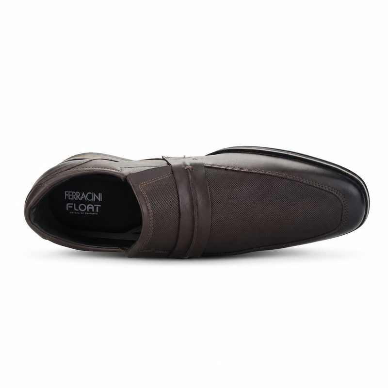 Zapato Café Hombre Casual Ferracini Munique 3362