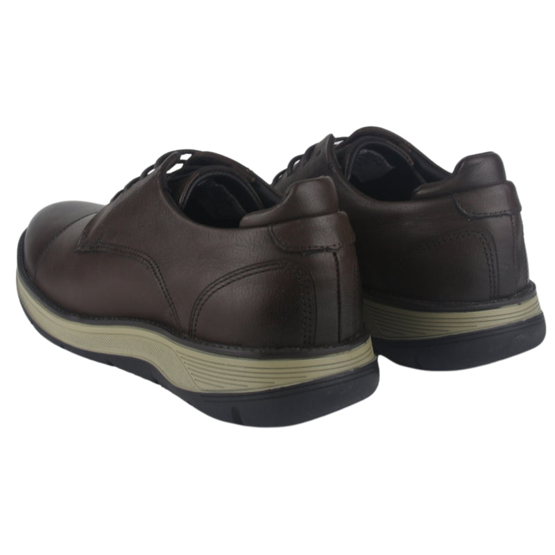 Zapato Ferracini Hombre 5541 Fluence Café Oscuro Casual