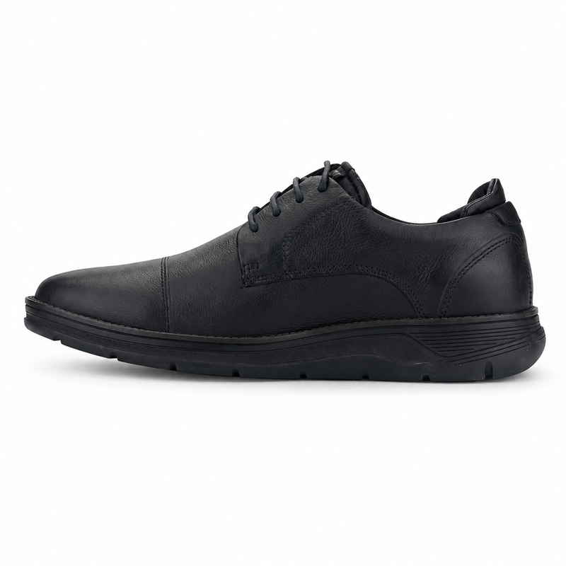Zapato Ferracini Hombre 5541 Fluence Negro Matte Casual