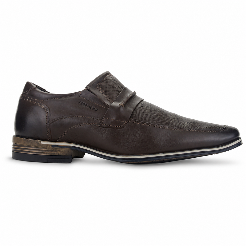Zapato Café Hombre Casual Ferracini Munique 3362