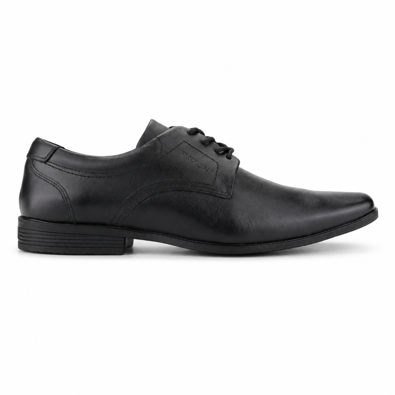 Zapato Negro Hombre Casual Ferracini 4087 Liverpool