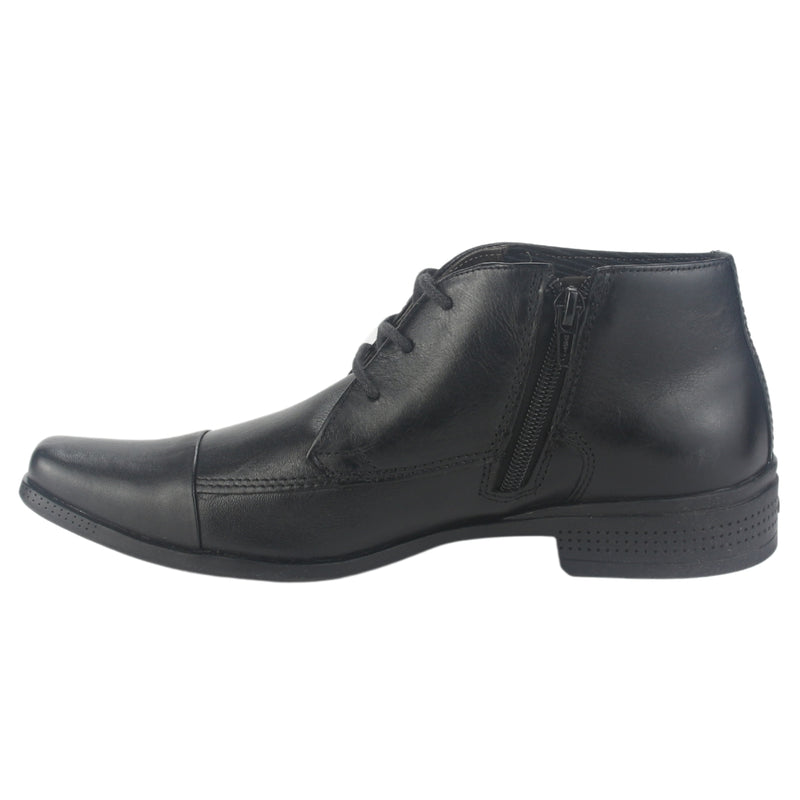 Botin Ferracini Hombre 4363 Frankfurt Negro Casual