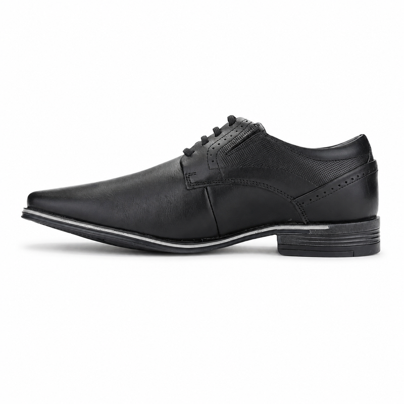 Zapato Negro Hombre Casual Ferracini Munique 3361