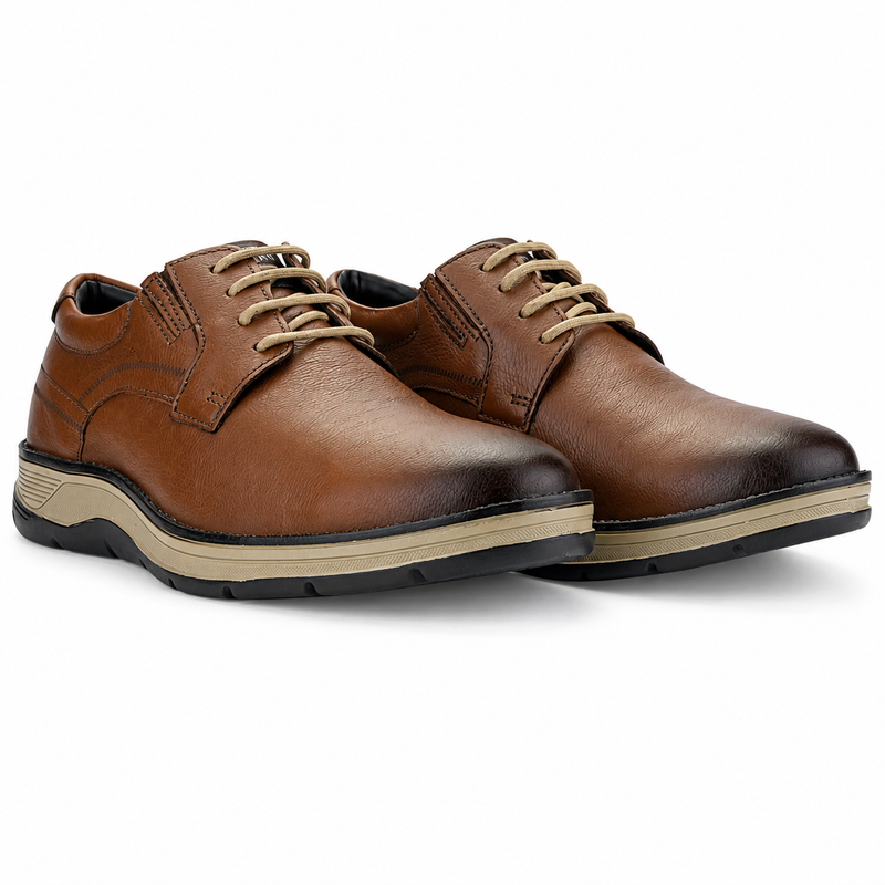 Zapato Ferracini Hombre 5540 Fluence Café Casual