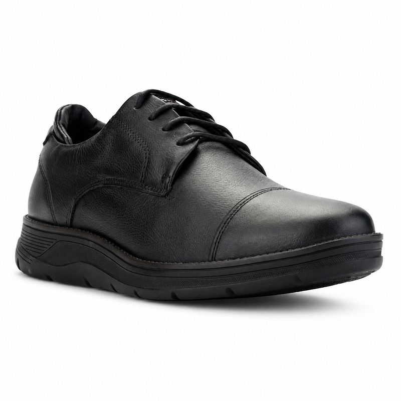 Zapato Ferracini Hombre 5541 Fluence Negro Matte Casual